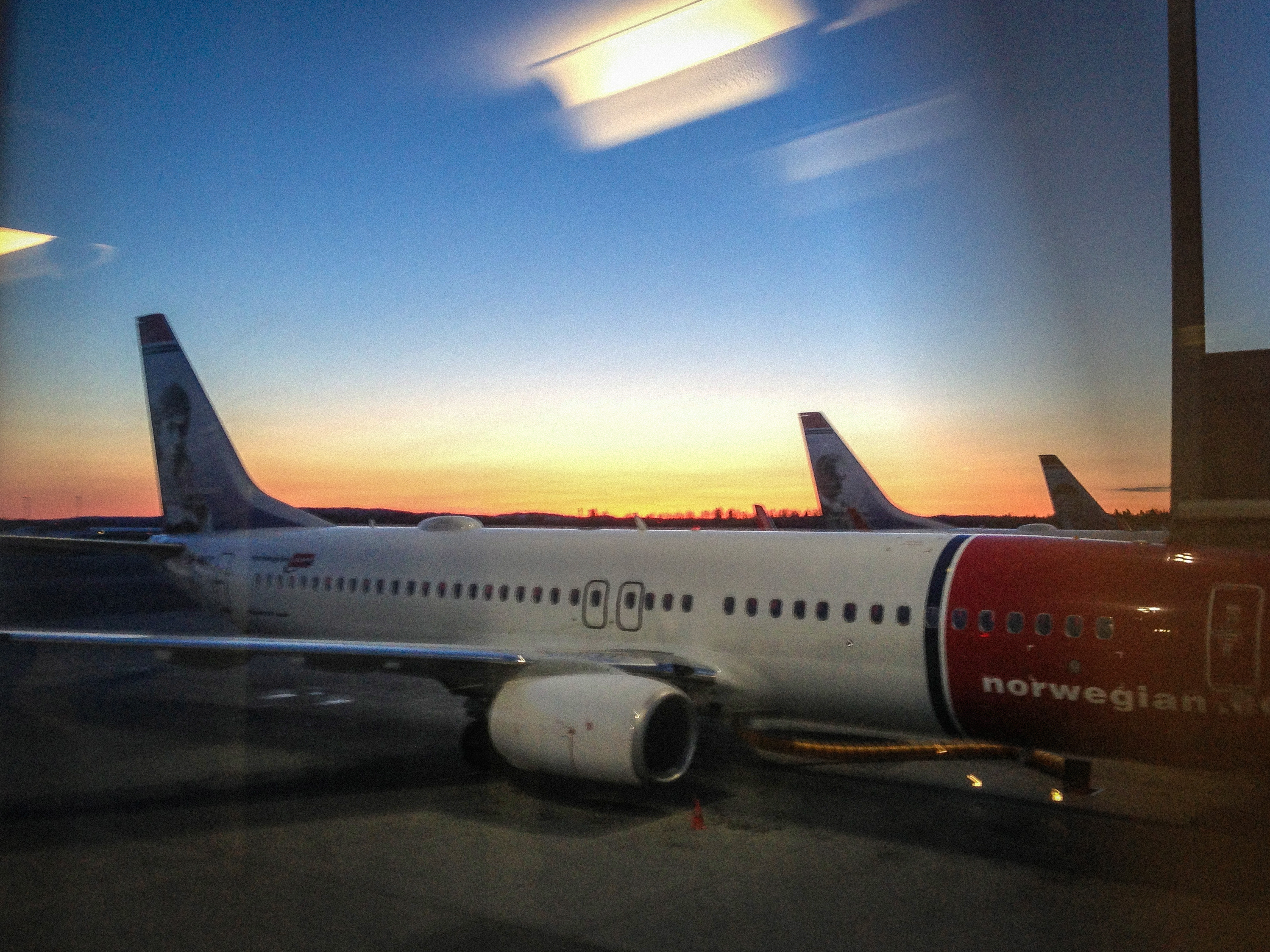 Nice sunrise over Oslo
