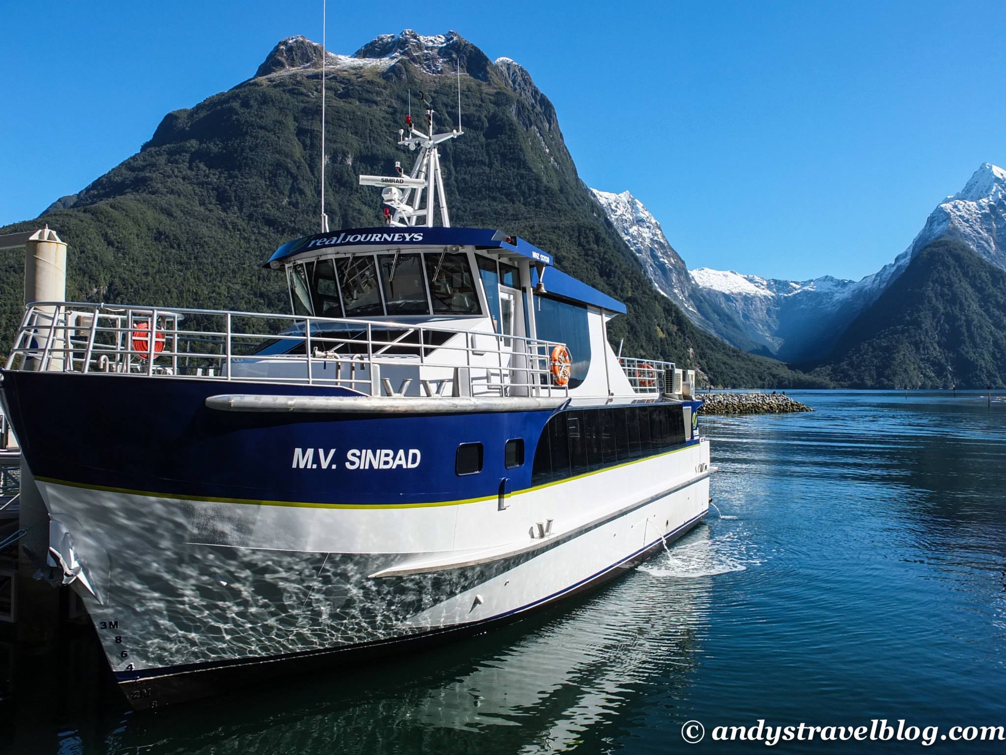 Milford Sound: Making Boats Look Pretty Since I Dunno I Kind Of Lost Motivation For This Joke