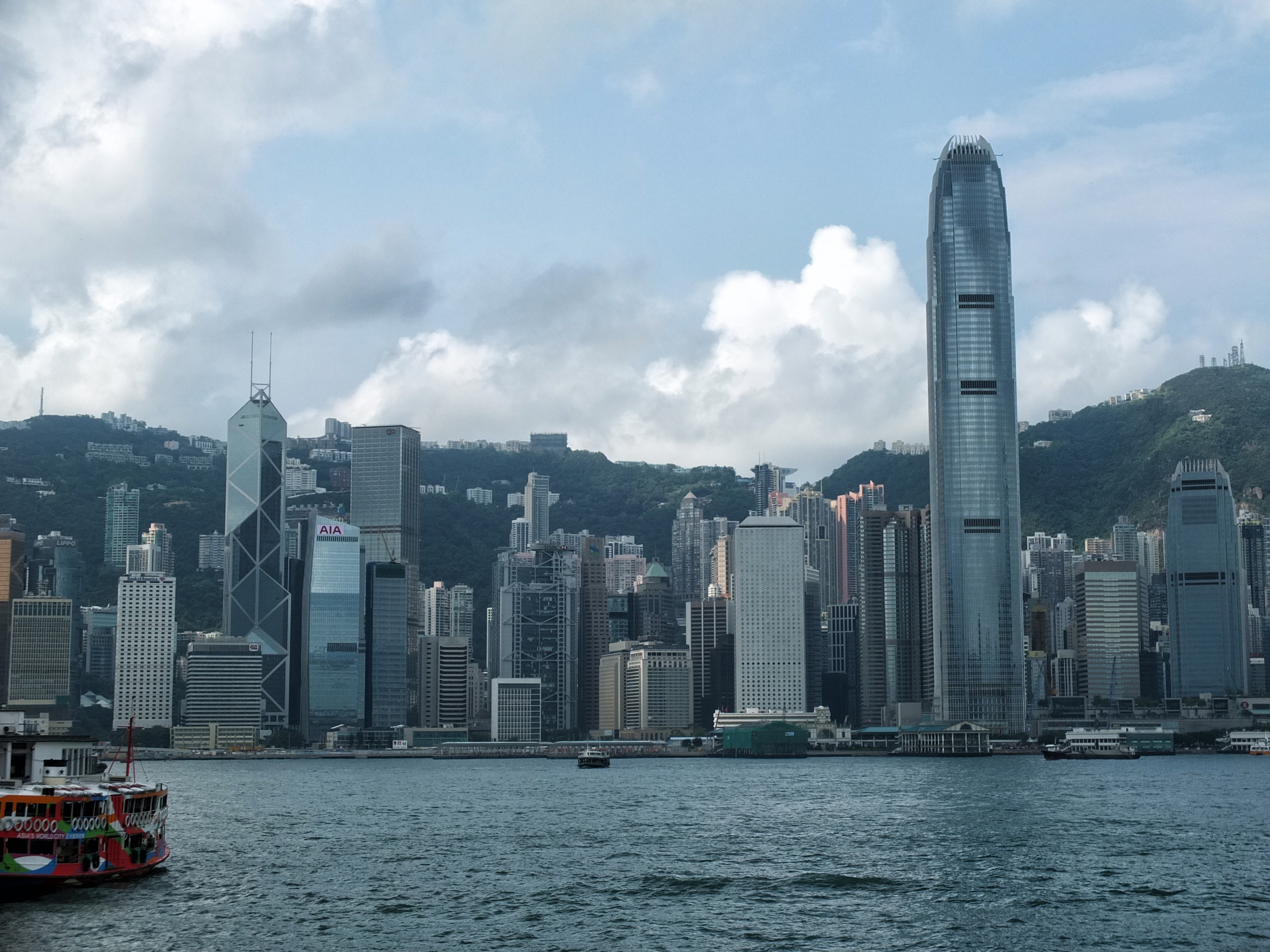 Hong Kong Island, from the Star Ferry