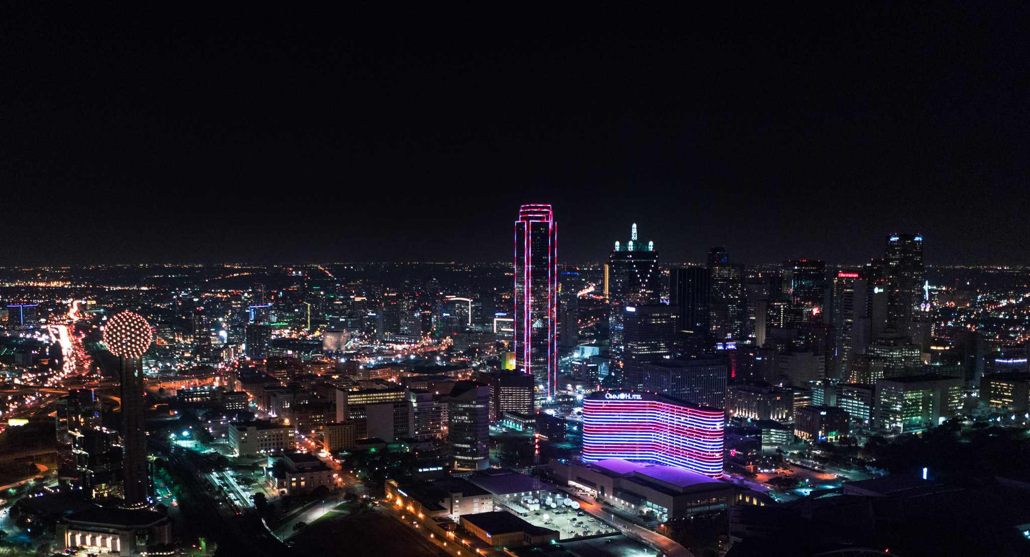 Dallas Helicopter Skyline