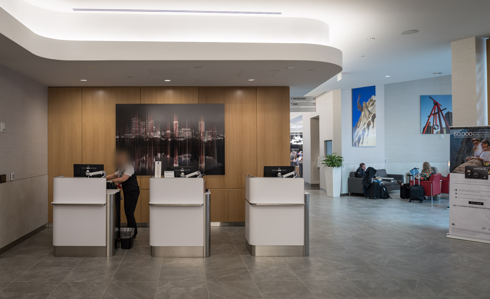 american airlines dfw terminal a admirals club review